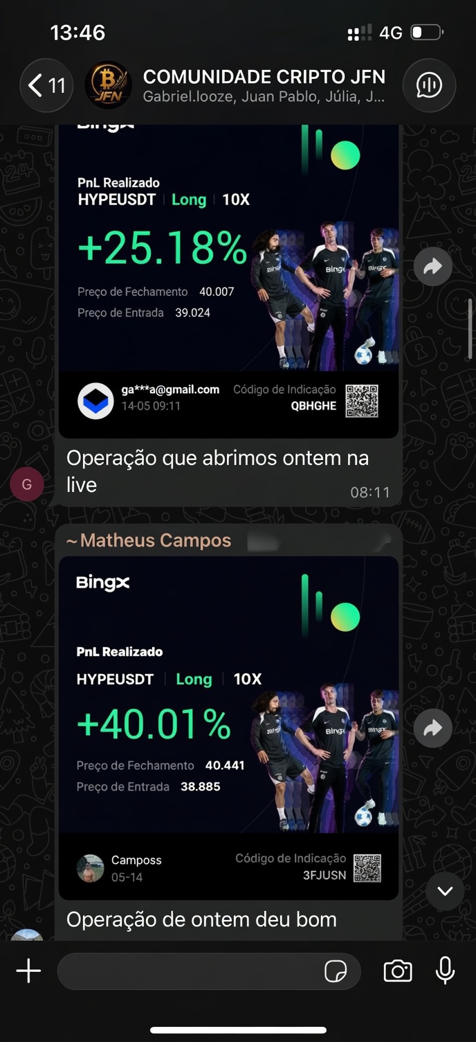 Depoimento real de aluno da Turma JFN
